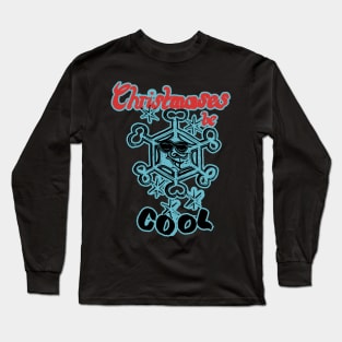 Cool Snow Flake Christmas Holidays Long Sleeve T-Shirt